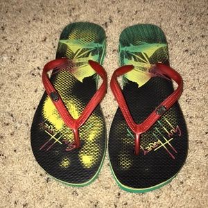 Guy Harvey flip flops
